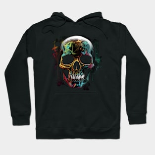 Graffiti Skull Hoodie